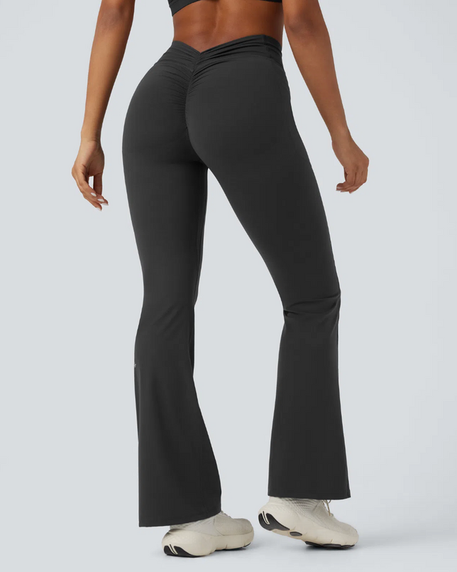 EVORA® Wide Leg Leggings