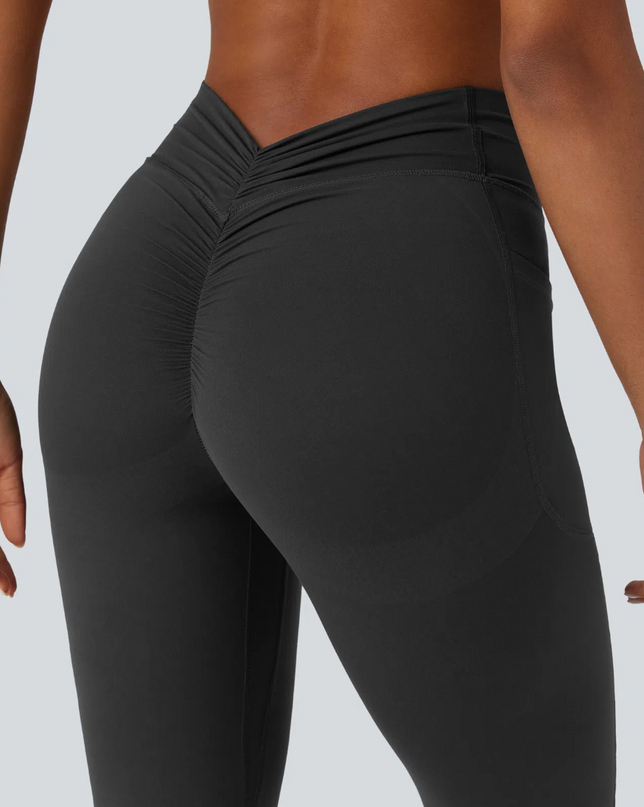 EVORA® Wide Leg Leggings